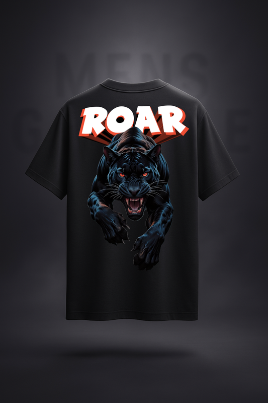 MG Originals “ROAR” Premium 240 GSM Oversized T-Shirt