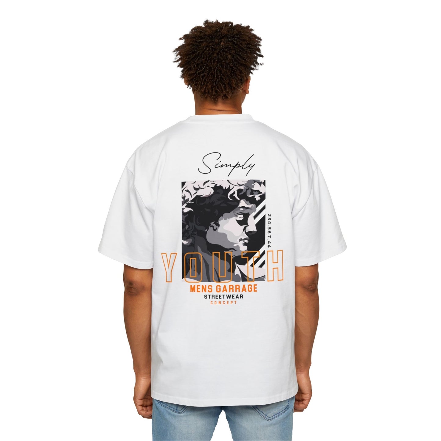 Simply Youth Bold Back Print T-Shirt – Oversized