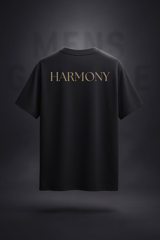 Harmony Oversized Graphic T-Shirt | 240 GSM Premium Streetwear – “Peace Within Waves” Edition