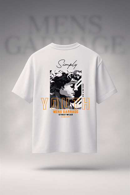 Simply Youth Bold Back Print T-Shirt – Oversized