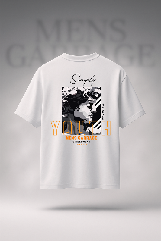 Simply Youth Bold Back Print T-Shirt – Oversized